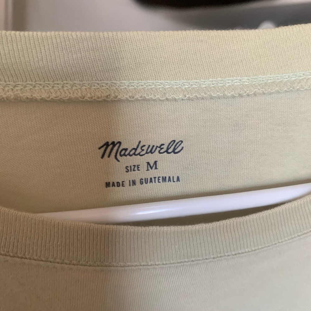 Madewell Light Green Top